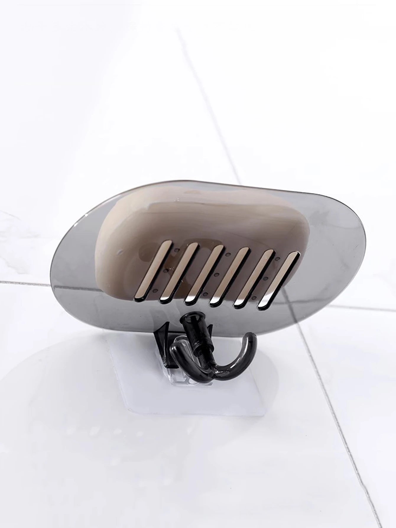 1pc Wall Mounted Soap Dish Home Bathroom Decor Fall Decor Back To School