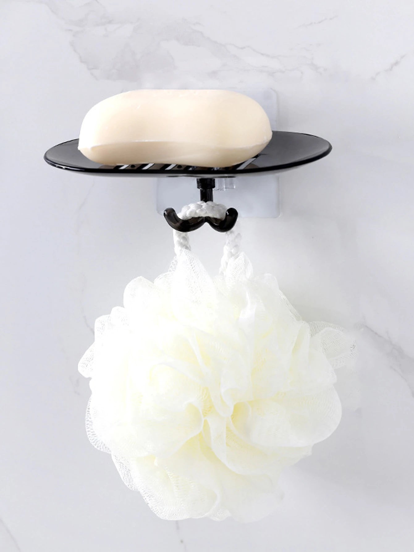 1pc Wall Mounted Soap Dish Home Bathroom Decor Fall Decor Back To School