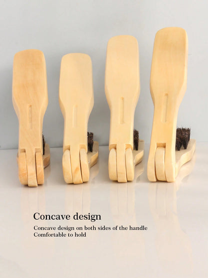 1pcHair Straightener Comb For Straightening Hair, Solid Wood Styling Brush, Anti-Scald Straightening Comb For Hair Styling And Care, V-Shaped Hair Straightener Comb For Professional Salons, Resistant