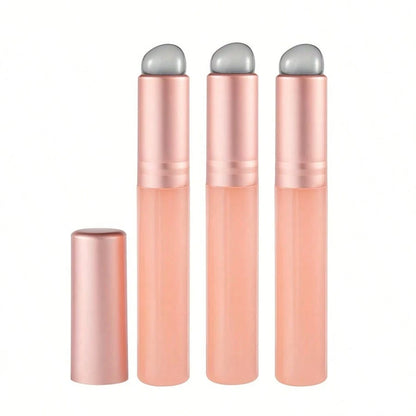 2/1pc Silicone Nail Art Brush, Reusable Nail Applicator, Nail Art Tool, Gradient Nail Brush, Suitable For Gel Nails, Nails And French Manicure