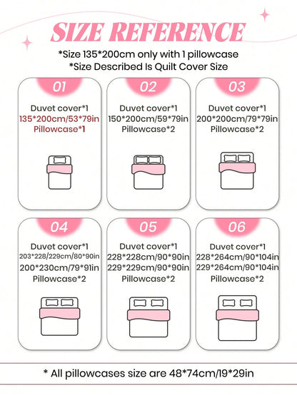 2/3pcs Butterfly Duvet Cover Set, Bedding Set, Room Decor, Skin-Friendly Comfortable, Soft And Cozy, Zipper & Corner Ties, Breathable And Lightweight, Silky Smooth, All Seasons, Fits Single/Double/Kin