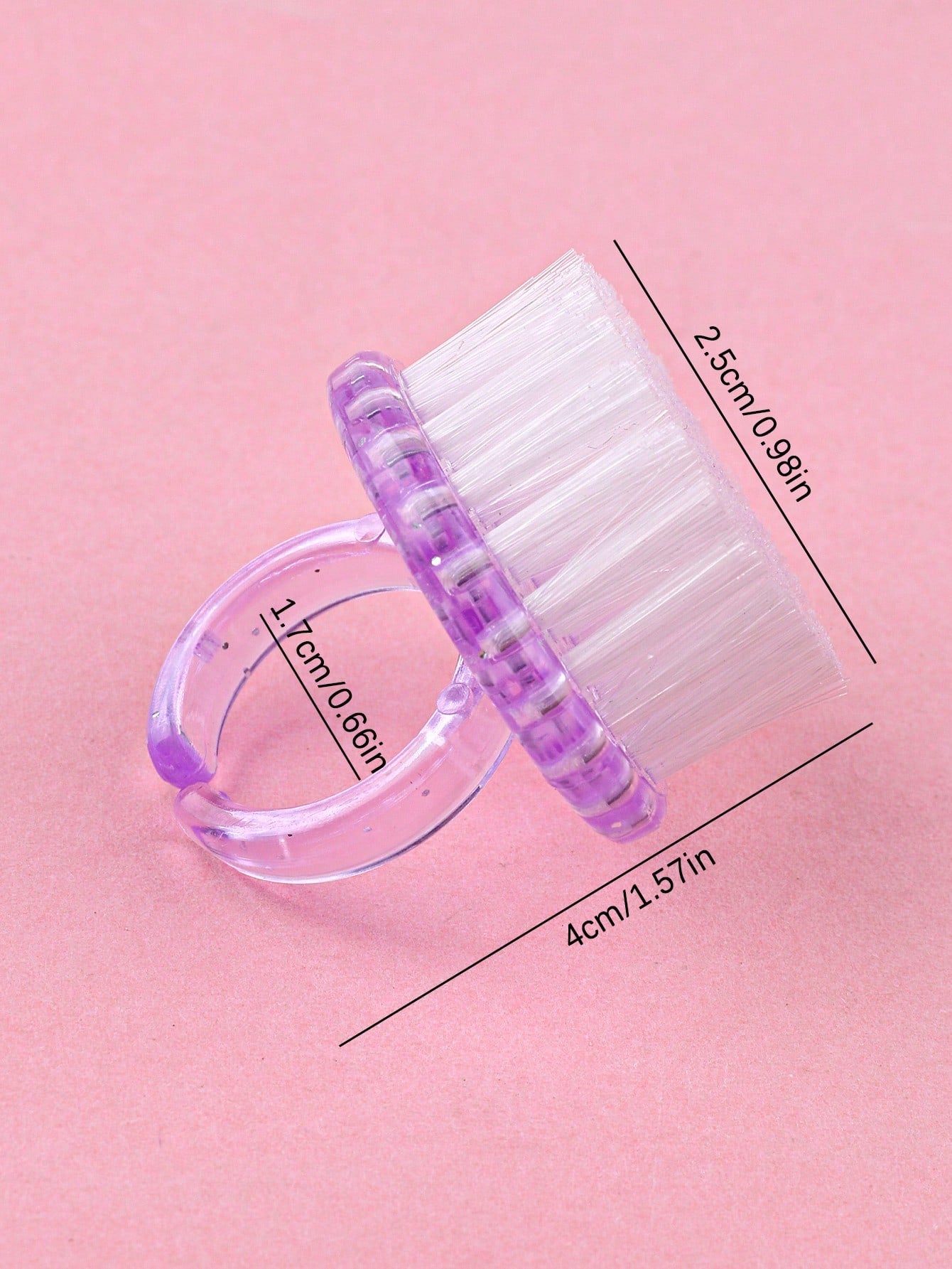 2/4/10pcs Nail Brush, Multi-Functional Brush For Nail Care, Nail Cleaning, Nail Dust Removal And Dirt Cleaning
