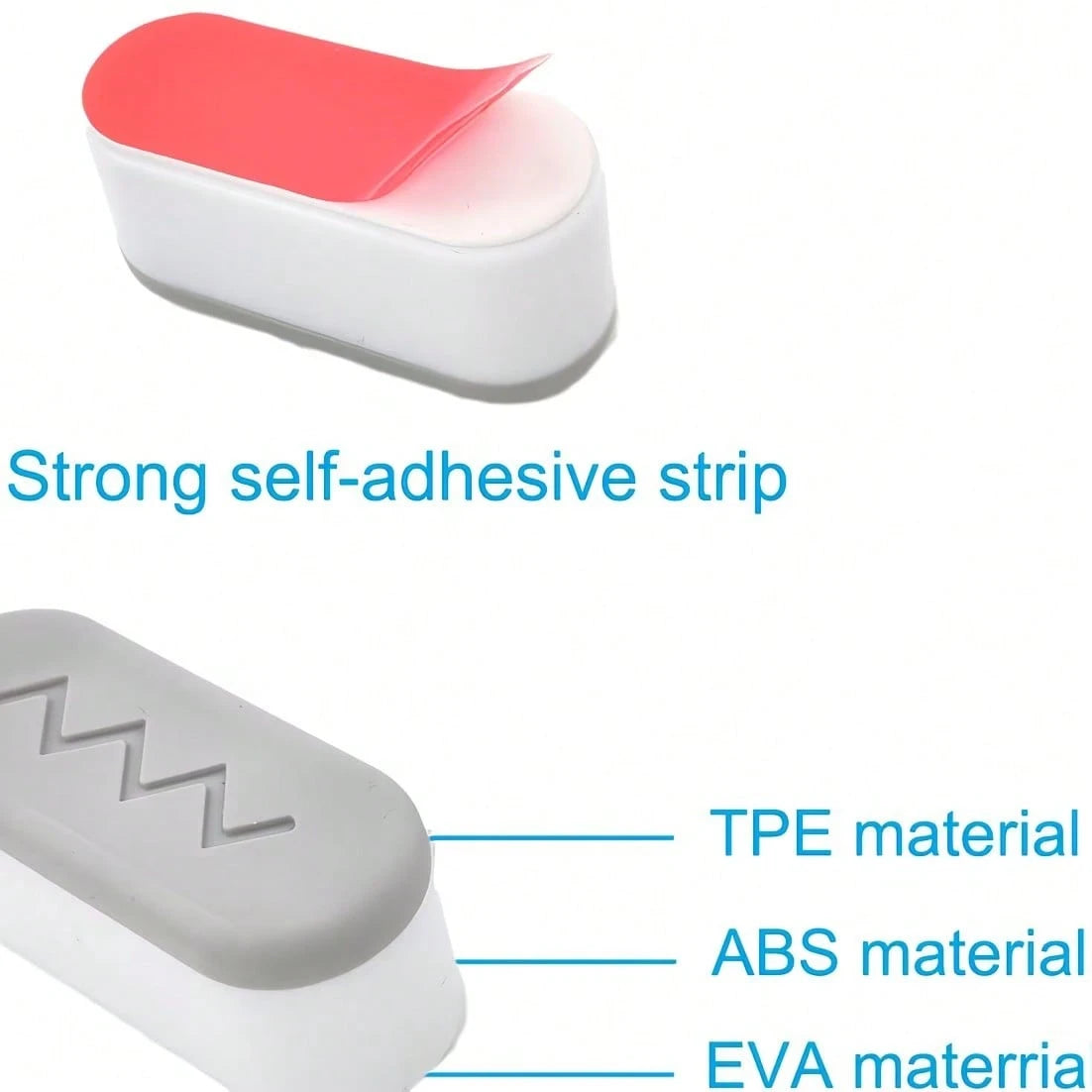 2/4/6/8/10Pcs Toilet Seat Cushion Edge Guards, With Strong Cushioning And Adhesive Function, Suitable For Toilet Accessory Installation, Making Your Toilet Seat More Stable And Comfortable