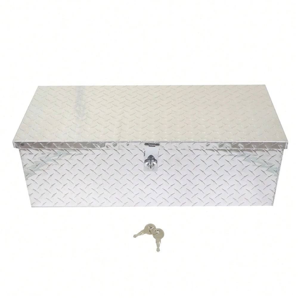 20 Inch Aluminum Toolbox Heavy Aluminum Toolbox With Side Handle And Lock And Keys