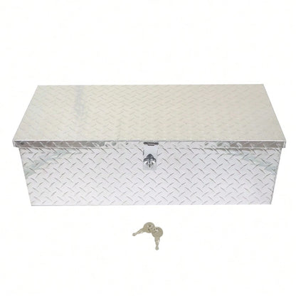 20 Inch Aluminum Toolbox Heavy Aluminum Toolbox With Side Handle And Lock And Keys