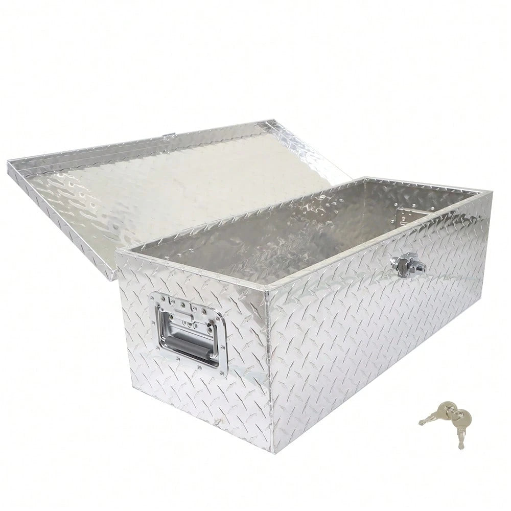 20 Inch Aluminum Toolbox Heavy Aluminum Toolbox With Side Handle And Lock And Keys