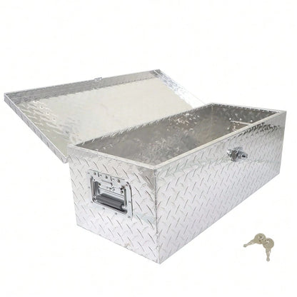 20 Inch Aluminum Toolbox Heavy Aluminum Toolbox With Side Handle And Lock And Keys
