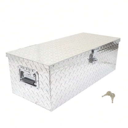 20 Inch Aluminum Toolbox Heavy Aluminum Toolbox With Side Handle And Lock And Keys