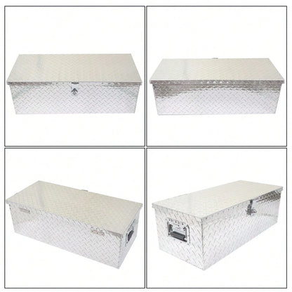 20 Inch Aluminum Toolbox Heavy Aluminum Toolbox With Side Handle And Lock And Keys