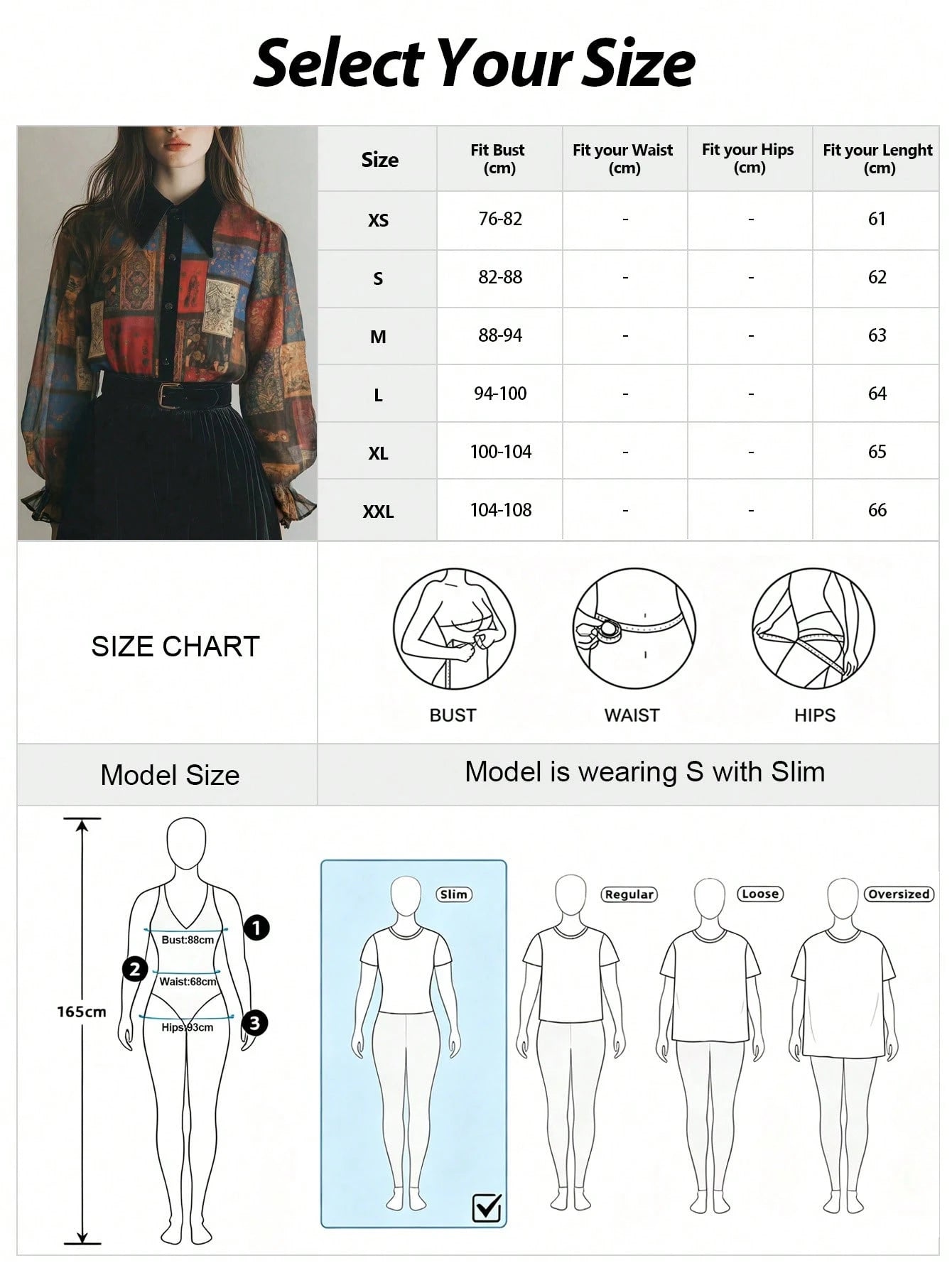 2026 New Exotic Totem Patchwork Chiffon Blouse, Retro Geometric Collage Chiffon Shirt With Contrast Collar, Lantern Sleeve Sheer Top, Print Boho Dark Academia Layering Essential, Plus Size Friendly, V