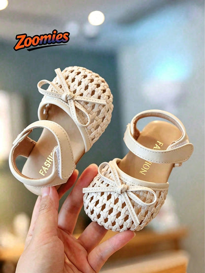 2026 New Girls' Fashion Minimalist Versatile Sandals, Children's Sandals, Suitable For Summer Daily Wear, Parties, Play, And Vacations.