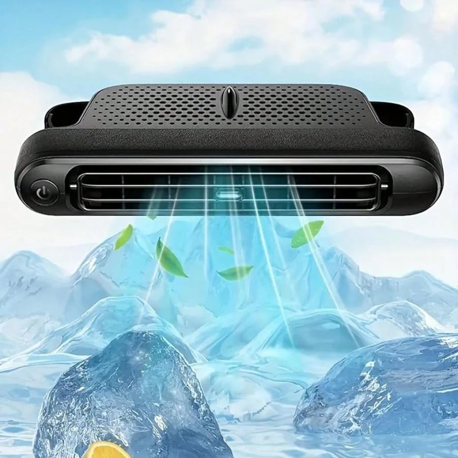 2026 New Model Car Seat Fan- High-Power Turbo Airflow, USB-Powered, Rear-Mounted For Automobiles