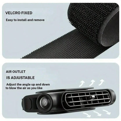 2026 New Model Car Seat Fan- High-Power Turbo Airflow, USB-Powered, Rear-Mounted For Automobiles