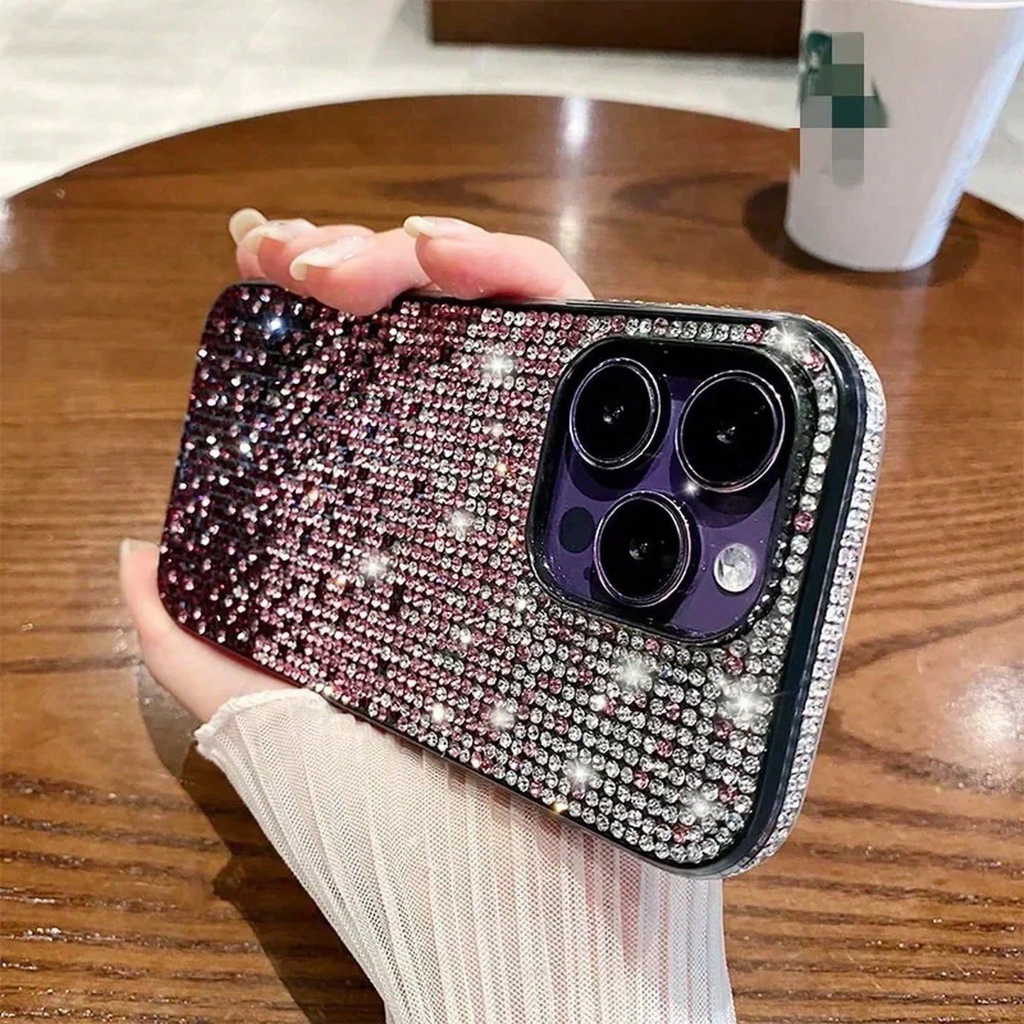 2026hot 17 Pro Luxury Full Glitter Cases 17 16 15 11 12 13 14 Pro Plus X XS Ultra Thin Cover Phone Anime Phone Cases Fundas Para 17 Pro 17 Cases