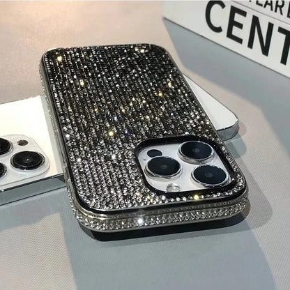 2026hot 17 Pro Luxury Full Glitter Cases 17 16 15 11 12 13 14 Pro Plus X XS Ultra Thin Cover Phone Anime Phone Cases Fundas Para 17 Pro 17 Cases