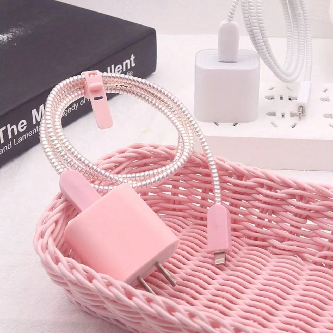 20W/ 18W Apple Charger Protective Case Cable Protector, Charger Protector