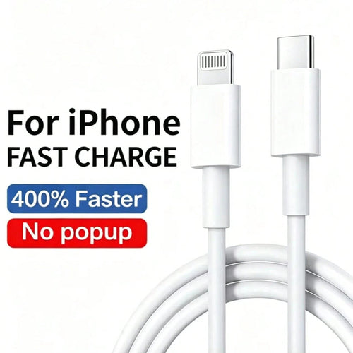 20W Fast PD Charging Cable- Lightning Cables Compatible With Apple 14 13 12 11 Pro Max Mini 14 8 Plus X XR XS USB C Cable For Gaming And Earphone Accessories With Quick Charge And Sync