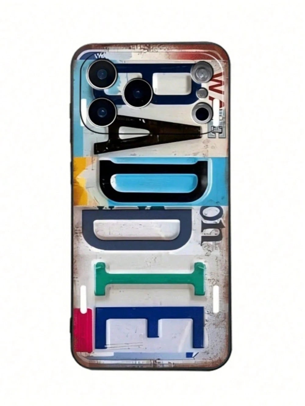 2D Image BADDIE Pattern TPU Shockproof Soft Case With License Plate Design. Suitable For IPhone 17, 17 Air, 17 Pro, 17 Pro Max, 16, 15, 14, 13, 12, 11, Pro Max, X, XS, Plus, Mini, 16E/SE4, And Also Ga