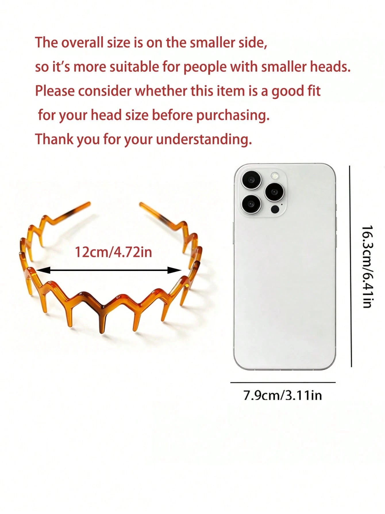 2pcs/1pc Women's Minimalist Zigzag Headband, Can Be Used As Headband, Hairband, Styling Accessory, Travel Essential, Suitable For Women And Girls Daily Wear, Casual Occasions, Commuting And Vacation
