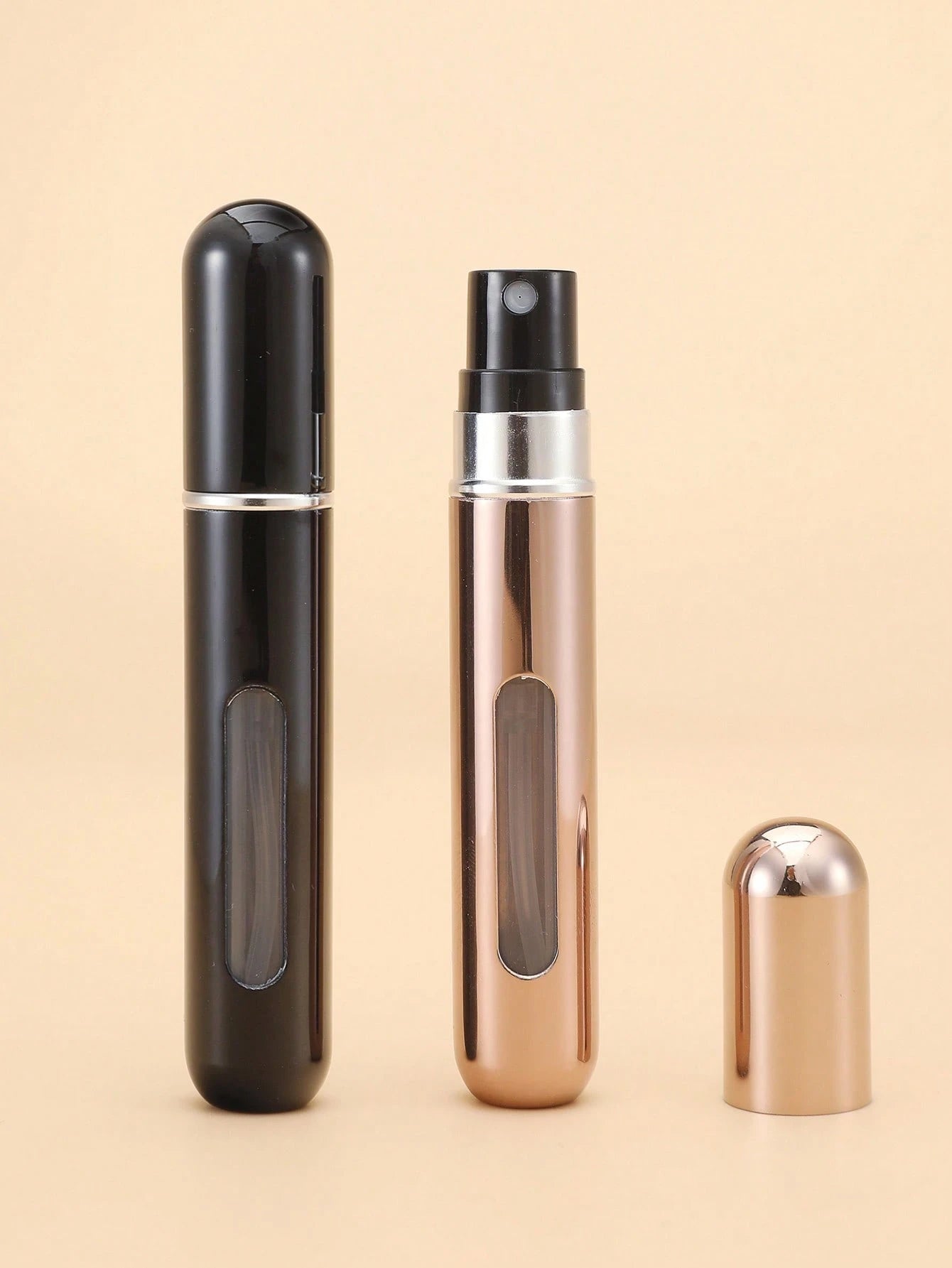 2pcs 8ML Empty Perfume Spray Bottle, Living Room Home Bedroom Bathroom House Decor, Travel Stuff, Wedding, Party, Birthday, Gifts For Men Mom Dad Friends, New Years, Accessories, Funny Gift