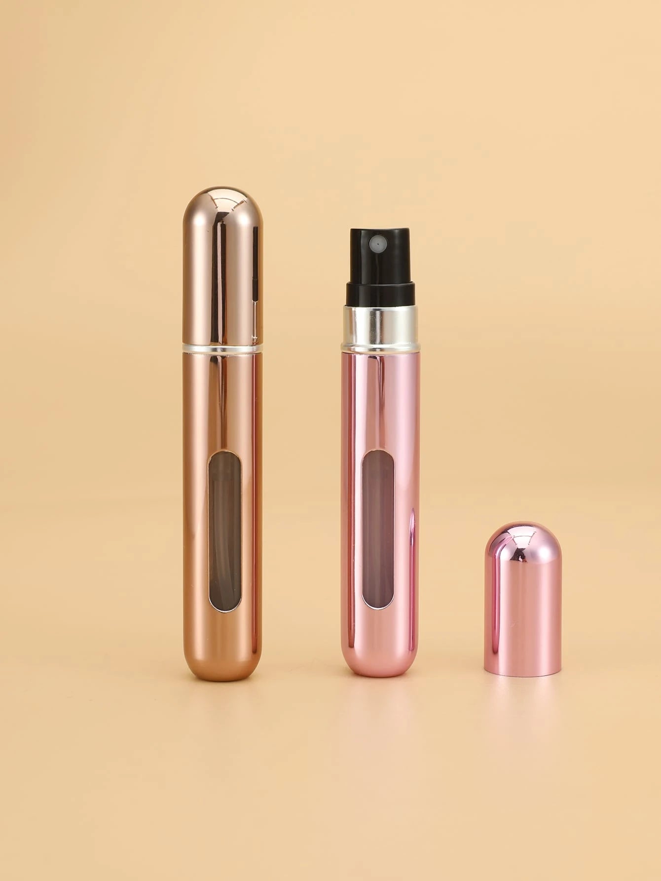 2pcs 8ML Empty Perfume Spray Bottle, Living Room Home Bedroom Bathroom House Decor, Travel Stuff, Wedding, Party, Birthday, Gifts For Men Mom Dad Friends, New Years, Accessories, Funny Gift