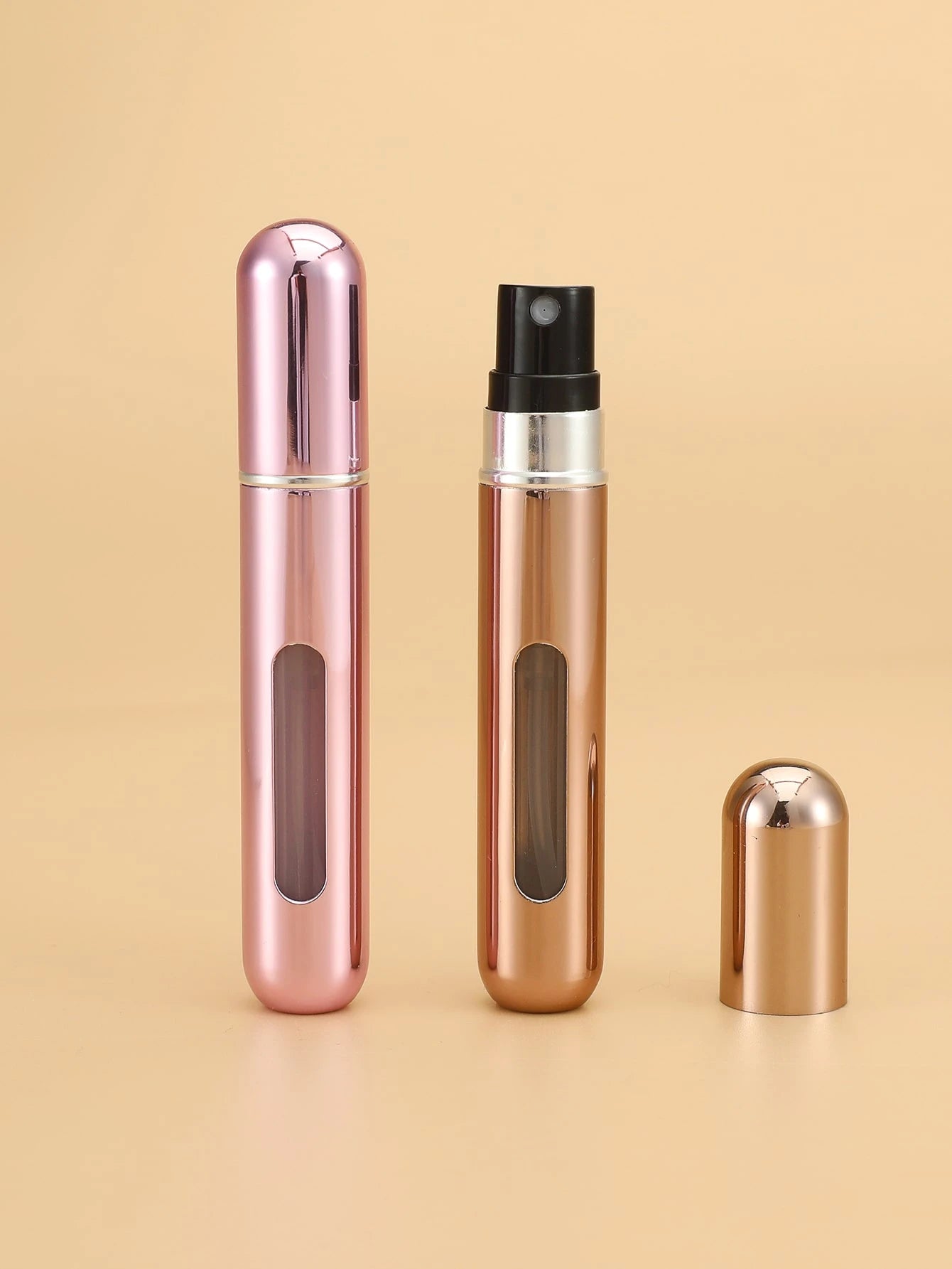 2pcs 8ML Empty Perfume Spray Bottle, Living Room Home Bedroom Bathroom House Decor, Travel Stuff, Wedding, Party, Birthday, Gifts For Men Mom Dad Friends, New Years, Accessories, Funny Gift