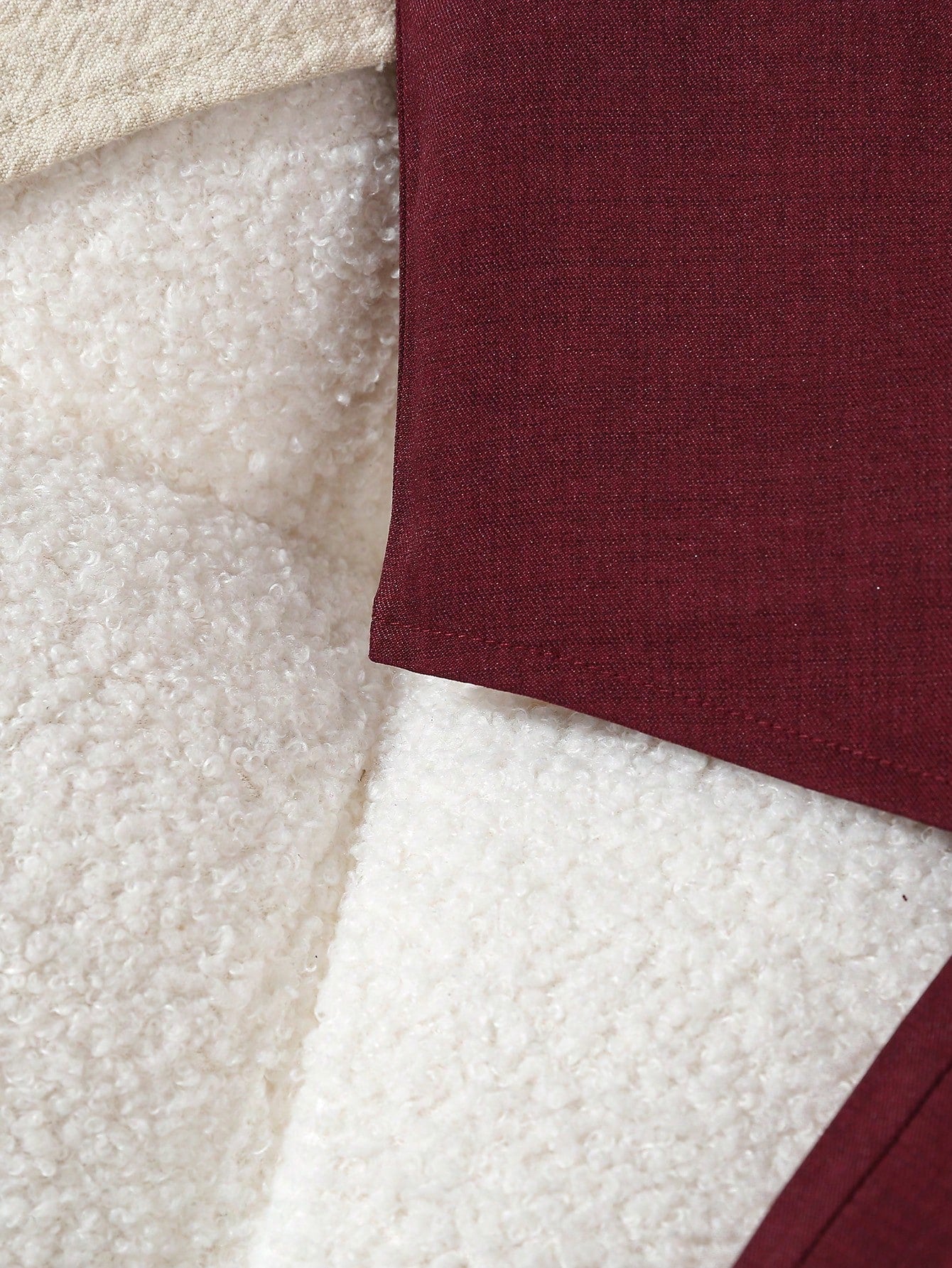 2pcs Baby Boy Formal Gentleman Outfit,Burgundy Solid Color Vest+Pants Set,Elegant And Classy,Winter Wedding,Performance,Party,Birthday,Christmas Wear