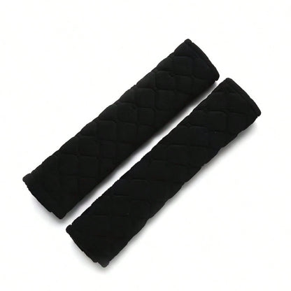 2Pcs Car Seat Belt Shoulder Pads, Soft And Breathable Shoulder Protectors, Suitable For Cars, Trucks, SUVs, And Trucks. Universal Seat Belt Shoulder Pads, Unisex Car Interior Accessories, Car Interior