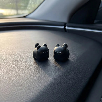2pcs Cute Healing Small Adorable Car Ornaments DIY Decoration Accessories
