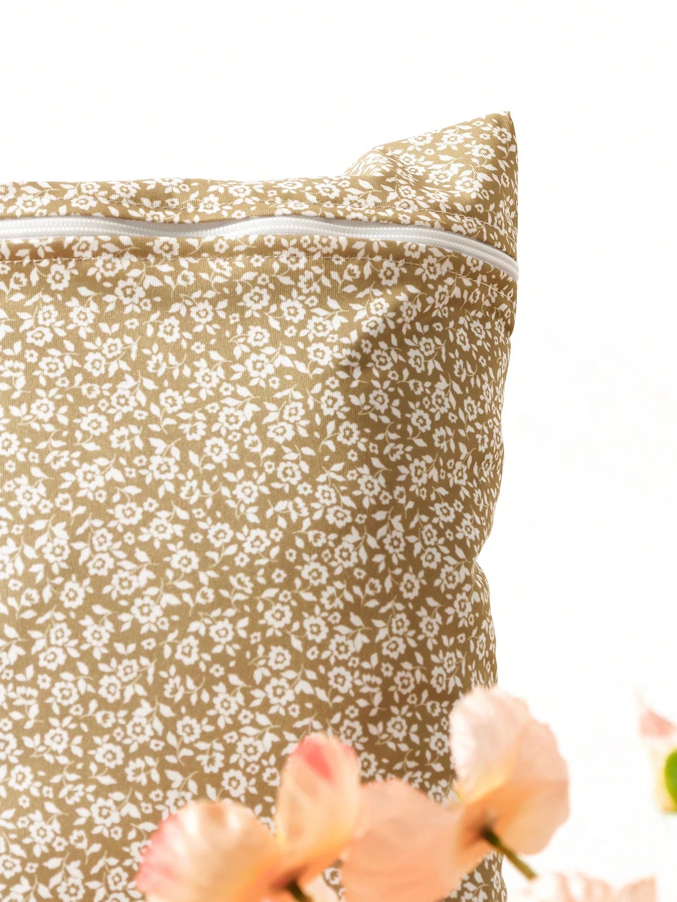 2PCS Flower Design Waterproof Storage Handbag Beach Wet Bag Baby Shower Family Decorations Gifts