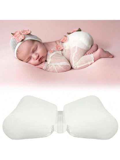 2pcs Newborn Photography Butterfly Posing Pillow Basket Filler & Positioner For Babies DIY Newborn Professional Photography Prop Baby Shower Easter Gift Things For Girls/Boys