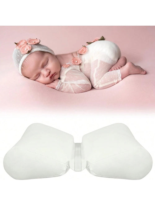 2pcs Newborn Photography Butterfly Posing Pillow Basket Filler & Positioner For Babies DIY Newborn Professional Photography Prop Baby Shower Easter Gift Things For Girls/Boys