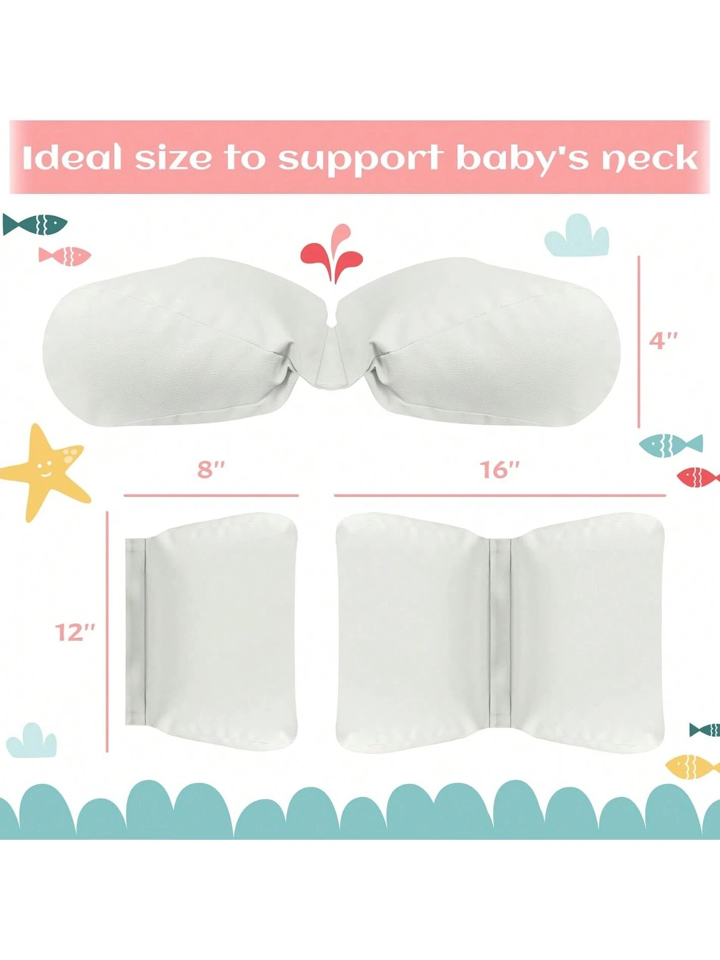 2pcs Newborn Photography Butterfly Posing Pillow Basket Filler & Positioner For Babies DIY Newborn Professional Photography Prop Baby Shower Easter Gift Things For Girls/Boys