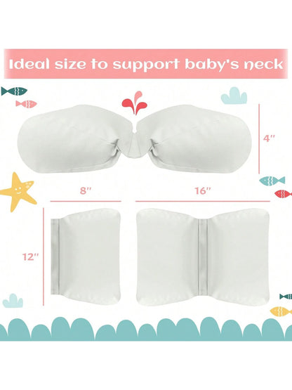 2pcs Newborn Photography Butterfly Posing Pillow Basket Filler & Positioner For Babies DIY Newborn Professional Photography Prop Baby Shower Easter Gift Things For Girls/Boys