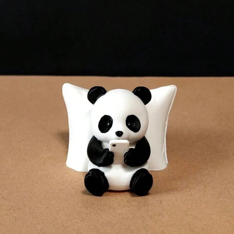 2pcs Panda Car Dashboard Decor, Suitable For Car Center Console Decoration, Can Be Paired With Rearview Mirror For Interior Decoration, Cute And Charming Decorative Item, Suitable For Home, Garden And