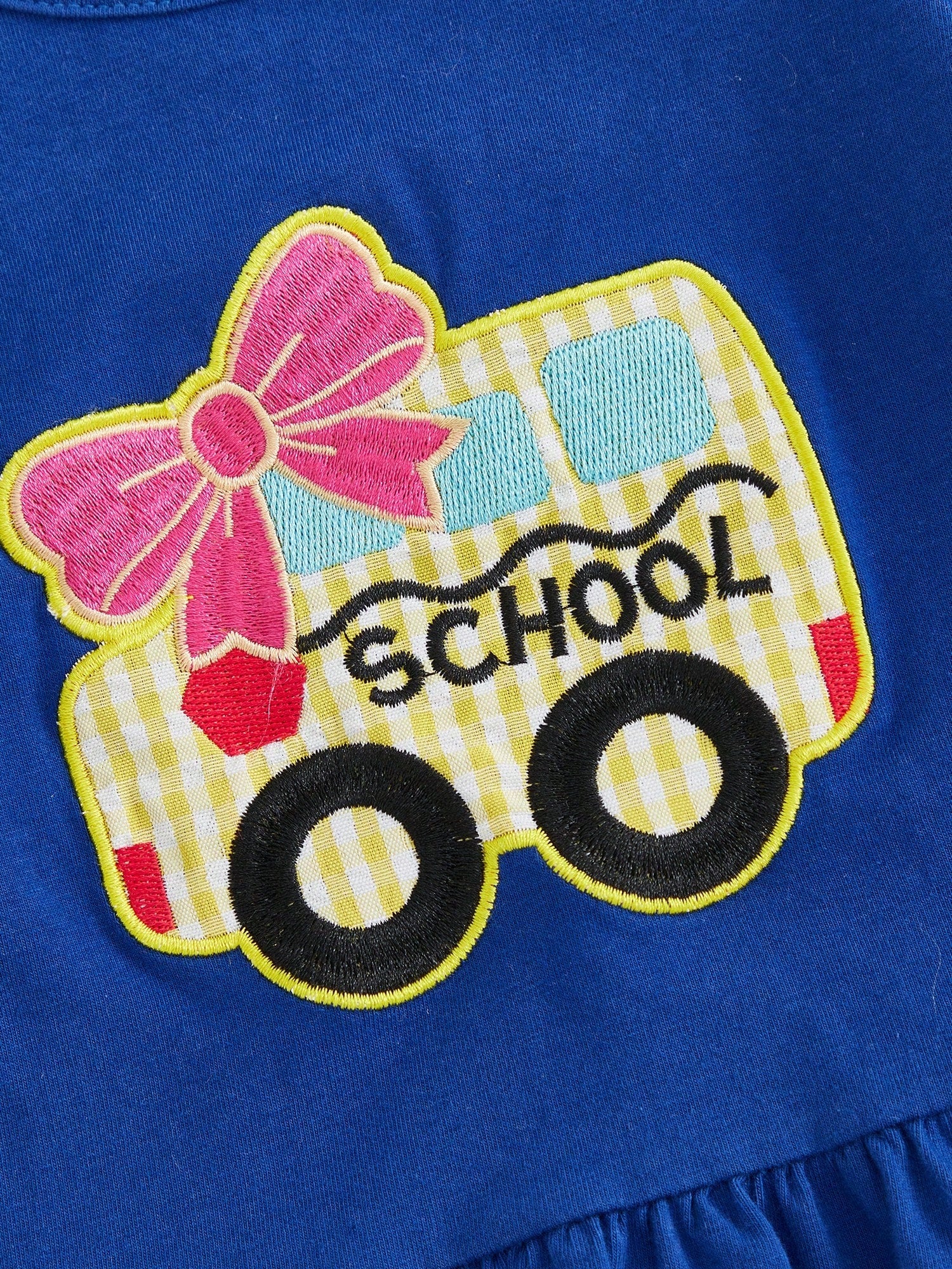 2pcs Toddler Baby Back To School Outfits Girls Shorts Set Short Sleeve Embroidery Tops + Shorts 18M 24M 3T 4T 5T 6T Kids Casual Clothes