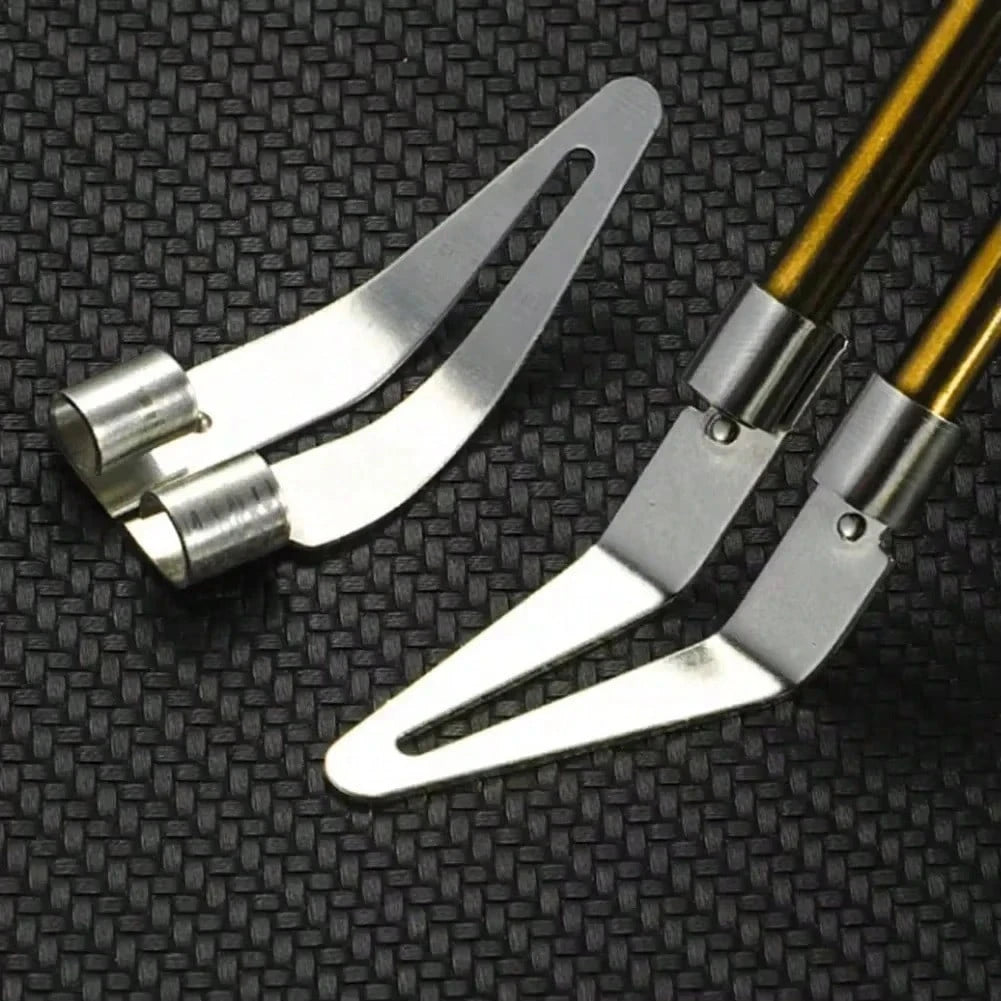 3/5pcs Iron Plastic Welding Gun Soldering Tips, Copper Repair Smooth Head, Suitable For Multiple Welding Tools