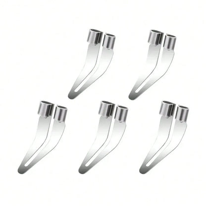 3/5pcs Iron Plastic Welding Gun Soldering Tips, Copper Repair Smooth Head, Suitable For Multiple Welding Tools