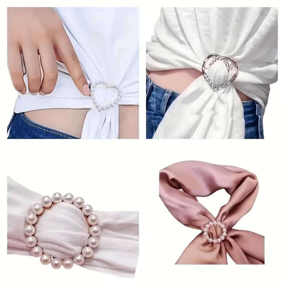 3/6/8/9/10Pcs Sparkling Rhinestone Hollow T-Shirt Clips- Elegant Hollow Button Design, Gold-Tone Alloy Buckle, Suitable For Shirts, Dresses And Jeans- Suitable For Formal And Casual Occasions- Unis