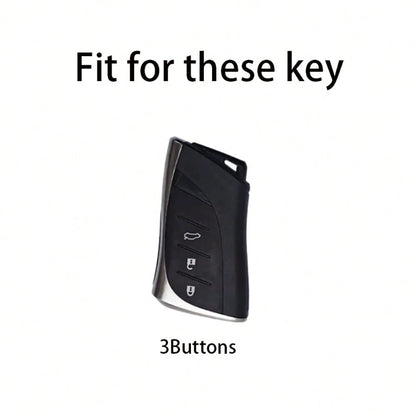 3 Buttons TPU Car Key Case Cover Fob Shell For Lexus UX ES UX200 UX250h ES200 ES300h ES350 US200 US260h Protector