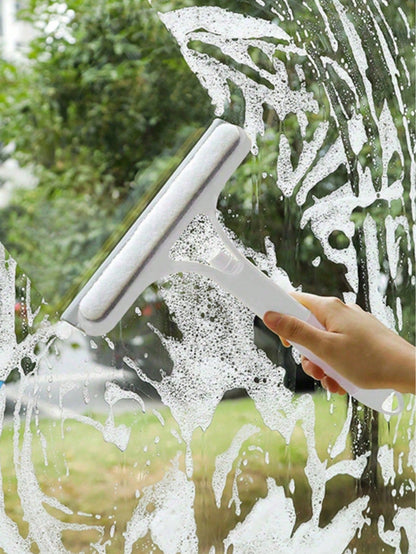 3-In-1 Glass Squeegee, With Squeegee And Spray Bottle, Multifunctional Manual Glass Scraper For Spraying, Cleaning And Scraping, Suitable For Windows, Car Windshields, Mirrors, Bathrooms, Accessories