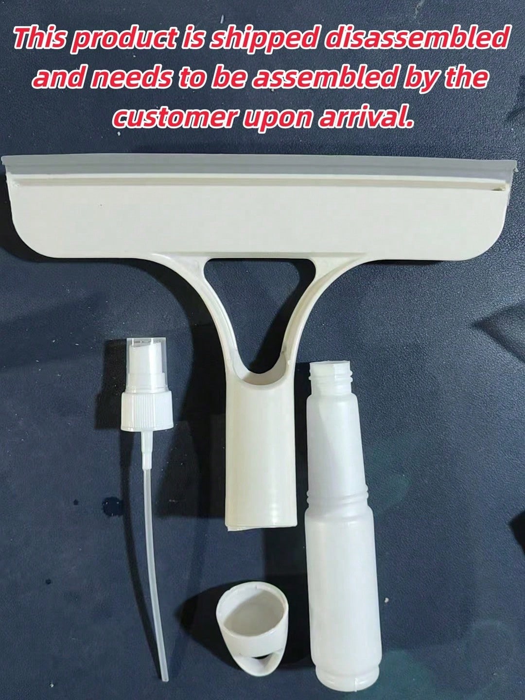 3-In-1 Glass Squeegee, With Squeegee And Spray Bottle, Multifunctional Manual Glass Scraper For Spraying, Cleaning And Scraping, Suitable For Windows, Car Windshields, Mirrors, Bathrooms, Accessories
