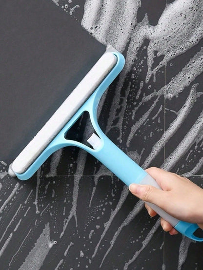 3-In-1 Glass Squeegee, With Squeegee And Spray Bottle, Multifunctional Manual Glass Scraper For Spraying, Cleaning And Scraping, Suitable For Windows, Car Windshields, Mirrors, Bathrooms, Accessories