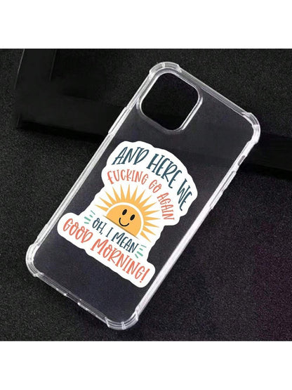 3-Inch "Good Morning! Oh, I Mean..." Funny Morning Struggle Sticker – Perfect For Laptops, Journals, Water Bottles, And Mugs| Great For Morning Haters, Coffee Lovers, And Office Workers| Ideal Gift