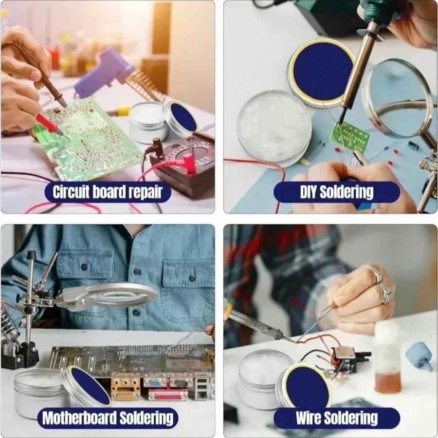 35g/100g Lead-Free Soldering Flux, Rosin Soldering Flux, Metalwork Repair Soldering Paste, Soldering Tin, Soldering Oil, Soldering Flux