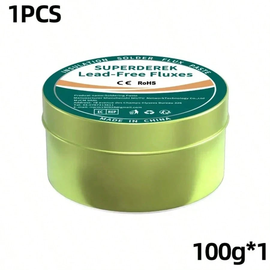 35g/100g Lead-Free Soldering Flux, Rosin Soldering Flux, Metalwork Repair Soldering Paste, Soldering Tin, Soldering Oil, Soldering Flux