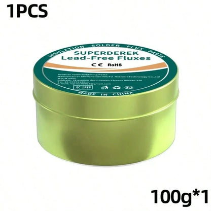 35g/100g Lead-Free Soldering Flux, Rosin Soldering Flux, Metalwork Repair Soldering Paste, Soldering Tin, Soldering Oil, Soldering Flux