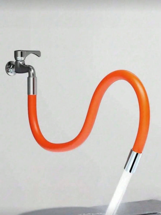 360 Degree Rotating Faucet Extension Hose, Multi-Function Flexible Extender Soft Rubber Tube, Suitable For Kitchen, Bathroom, Garden, Toilet, Balcony And Sink, Universal Faucet Adapter