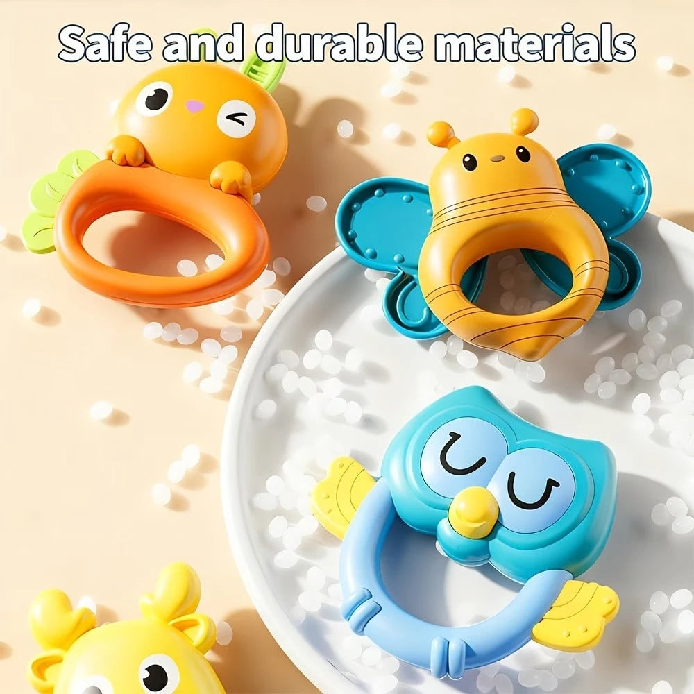 360° Rotating Music Bed Bell, With Remote Control, Soft Lighting, And Timer Function. Includes Soothing Animal Chimes