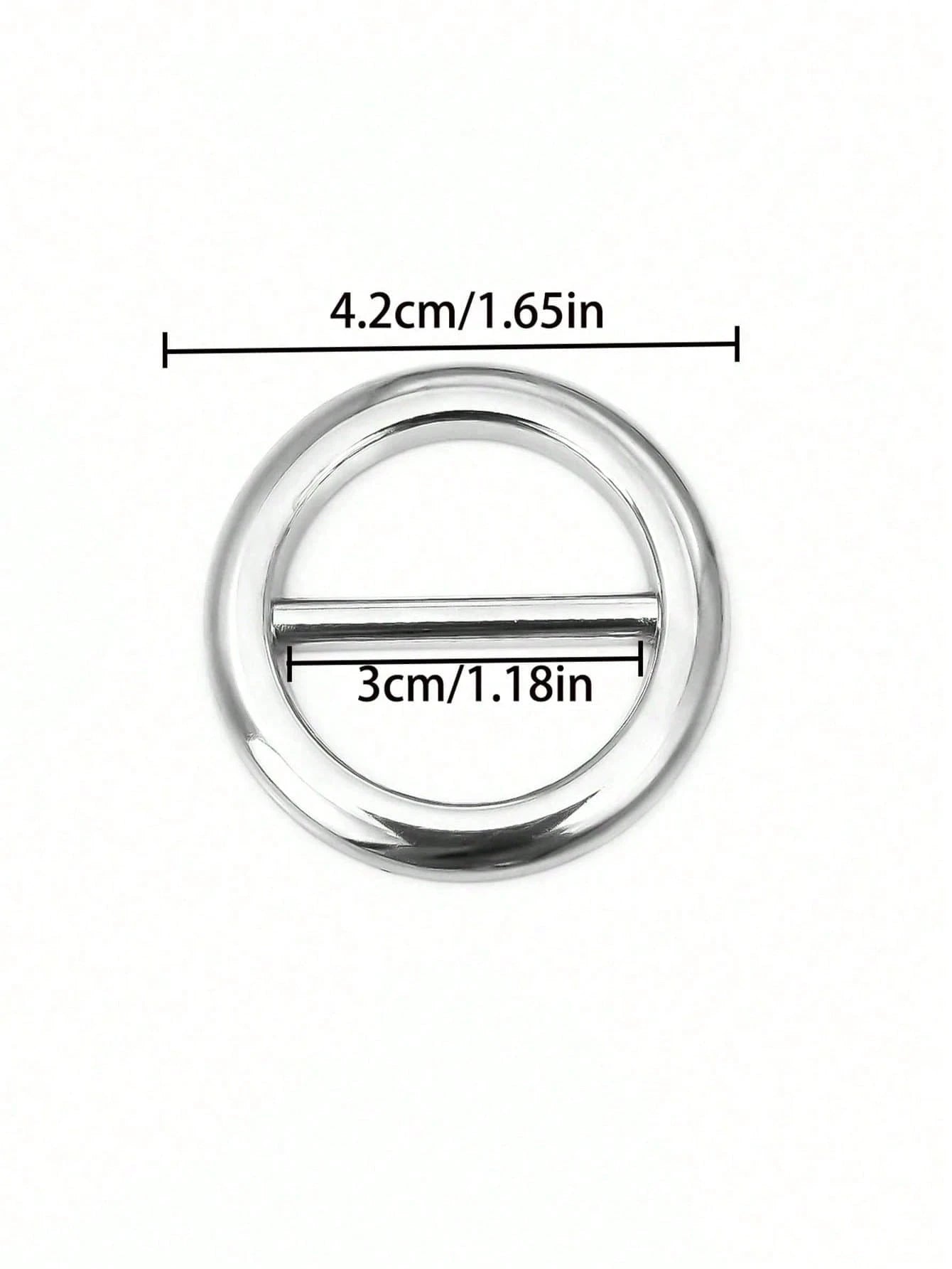 3pcs/1pc Multi-Functional Metal Scarf Clips And Accessory Clips- Elegant Fashion Accessories, Round Waist Scarf And Clothing Buttons, Multi-Functional Round Skirt Knot Clips, Suitable For T-Shirts, S